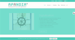 Desktop Screenshot of apandia.de